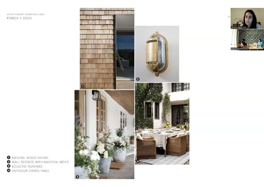 Porch and deck