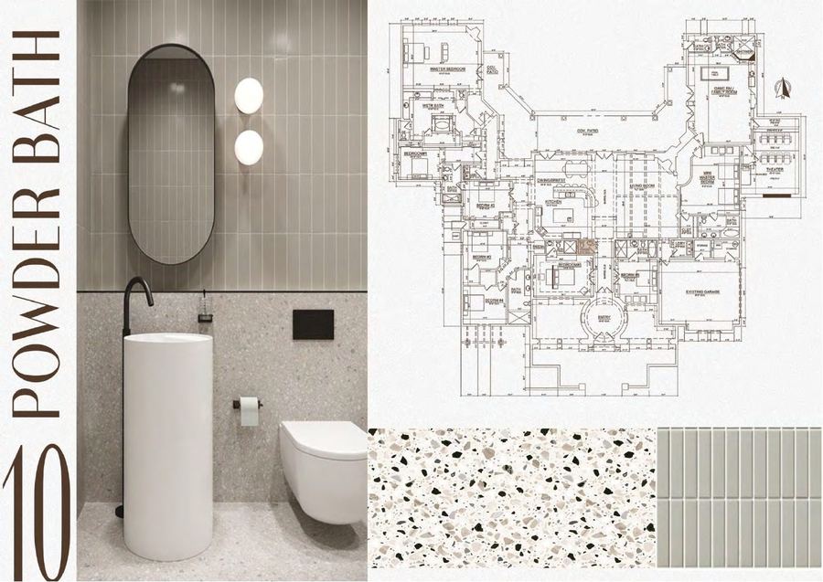 Powder bath