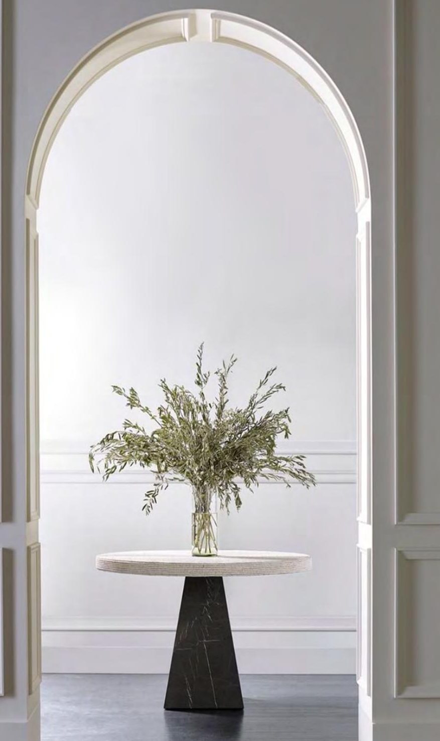Casa Palacio entrance foyer, rendered