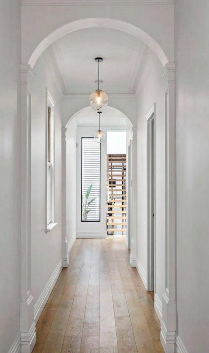 The hall, arch to arch