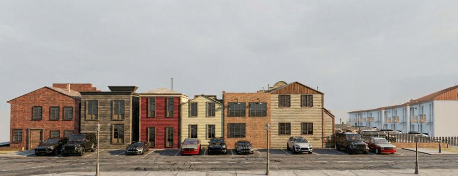 Side street elevation
