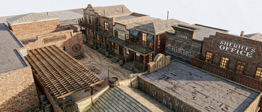 Rooftops and the sheriff's office