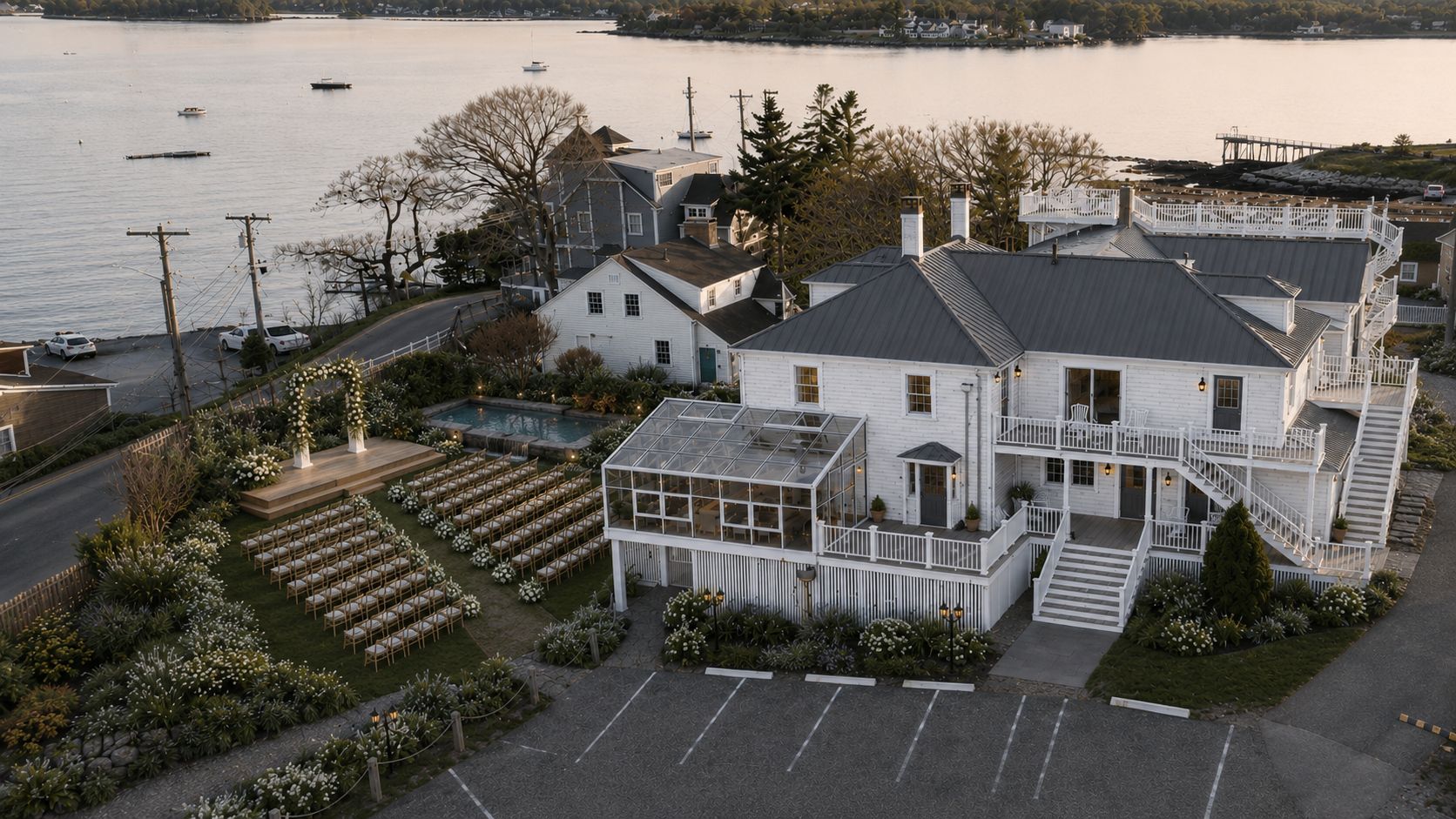 Admiral's Quarters vision rendering from the water