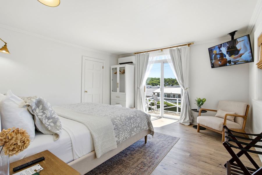 Refreshed guest room, as built