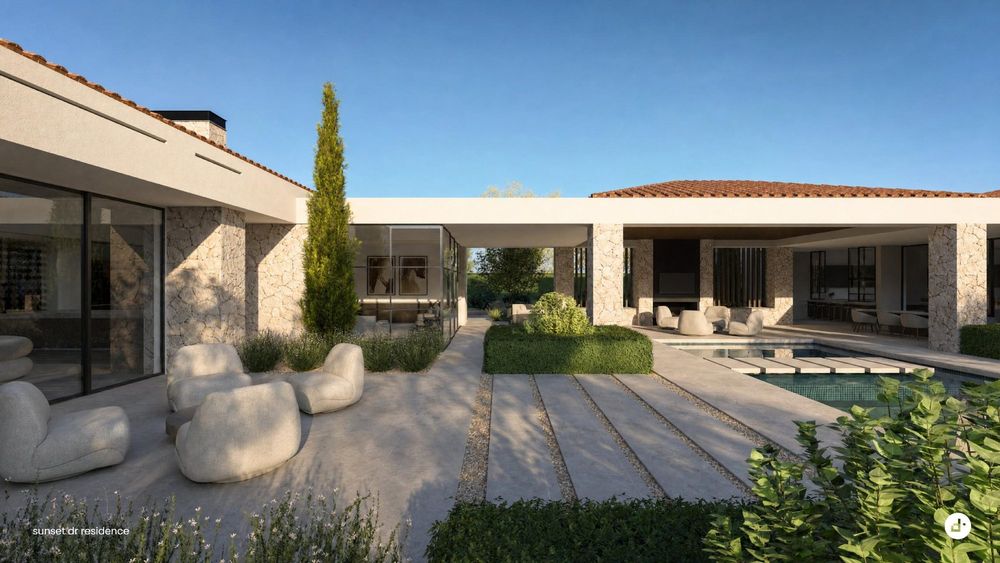 The courtyard