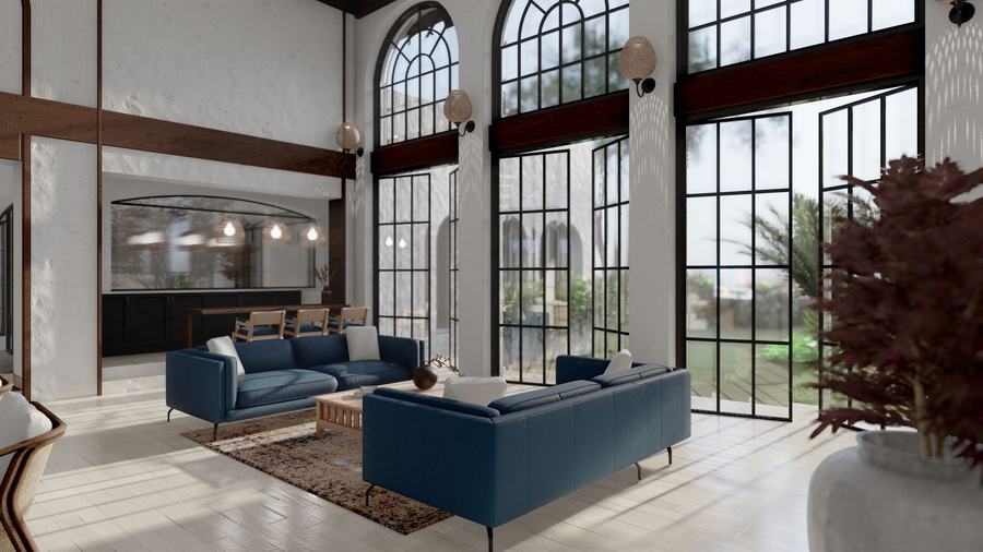 Grand living, alternate scheme
