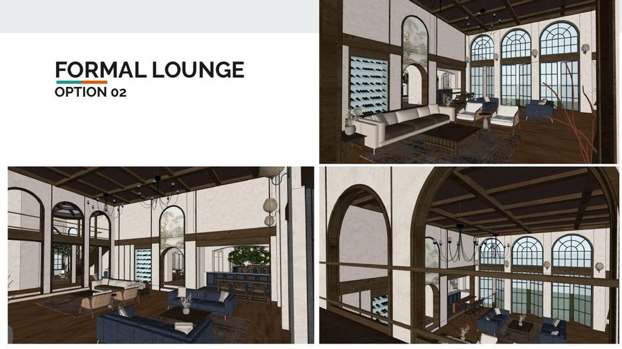 Formal lounge, option 1