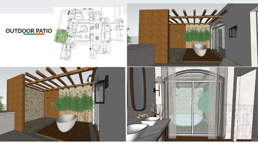 Outdoor patio