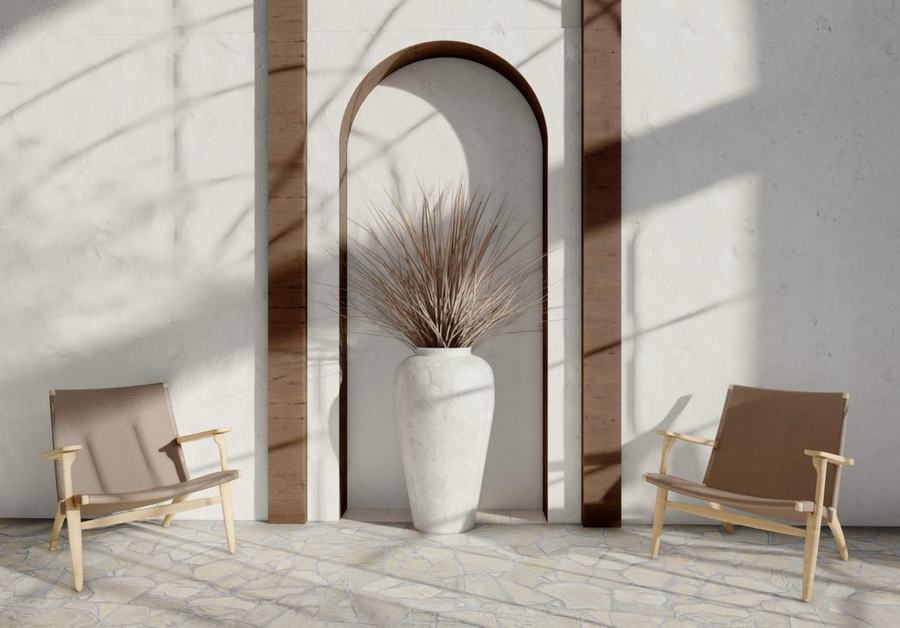 Foyer toward the stair
