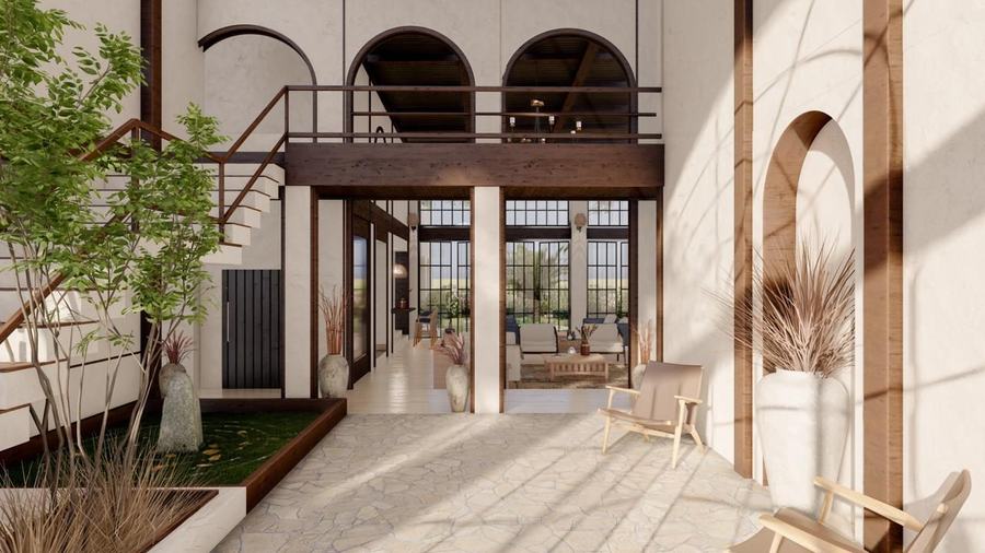 Entry foyer
