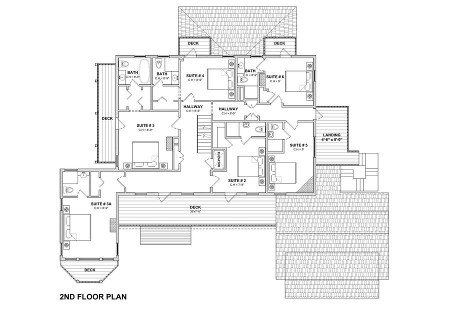Second floor, proposal 1