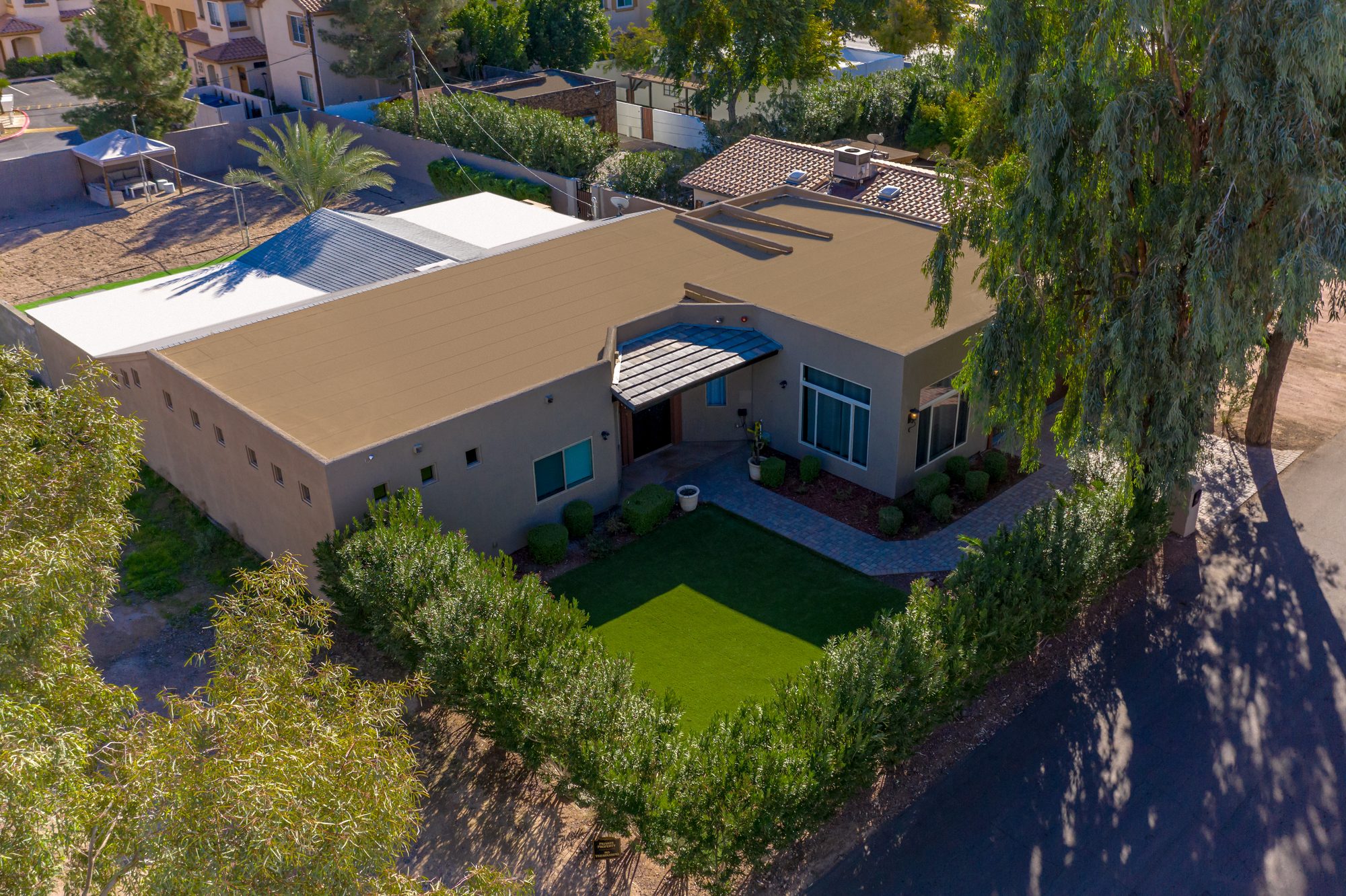 The house in 2020, before any of it